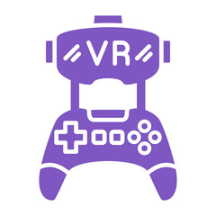 Gamepad Multicolor Glyph Icon