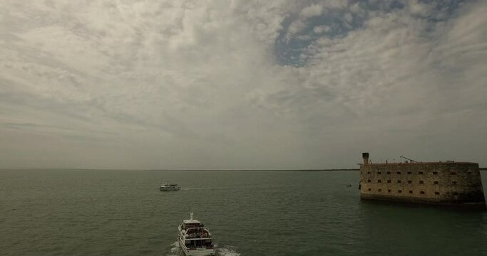Fort Boyard - Vue A&eacute;rienne - Charente Maritime