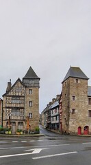 Fototapeta na wymiar TREGUIER (Côtes d'Armor)