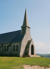 Chapelle Notre Dama de la Garde in Etretat, Normandie, France