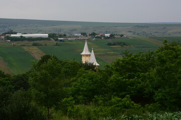 the church, priest, monastery
