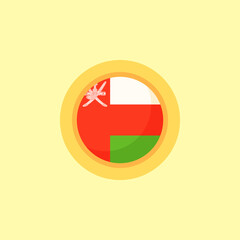 Oman - Circular Flag