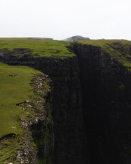 Beautiful nature with big cliffs