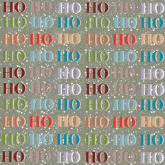 pattern with ho ho ho 