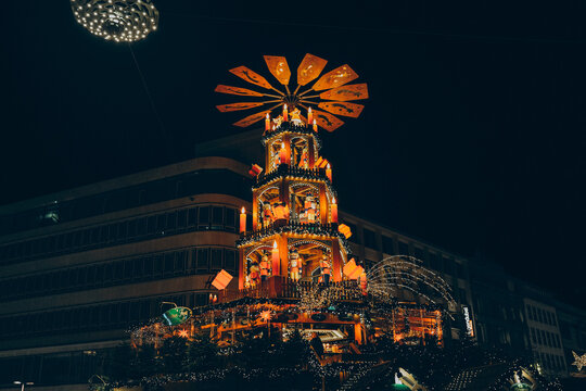 Christmas market decorations