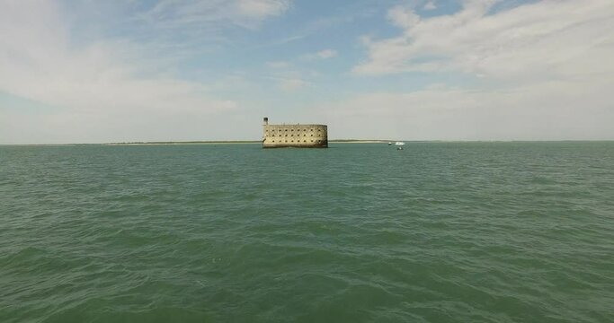 Fort Boyard - Vue A&eacute;rienne - Charente Maritime