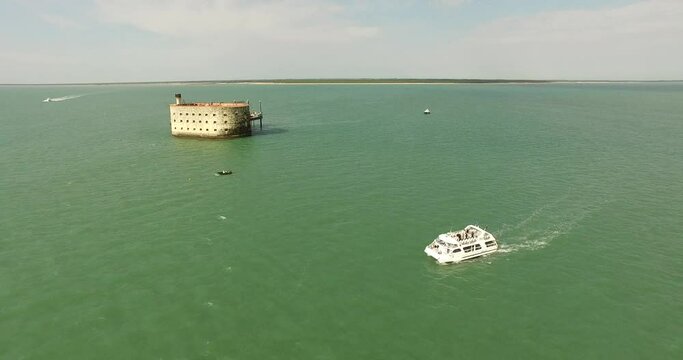 Fort Boyard - Vue A&eacute;rienne - Charente Maritime