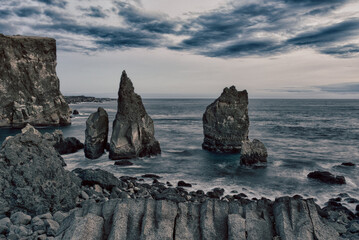Rocks in the ocean © Piotr
