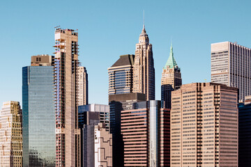 Fototapeta na wymiar NYC City skyline