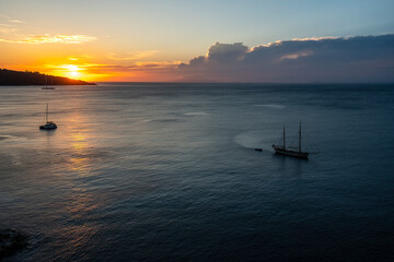 Naklejka premium Campania, Napoli, Sorrento.