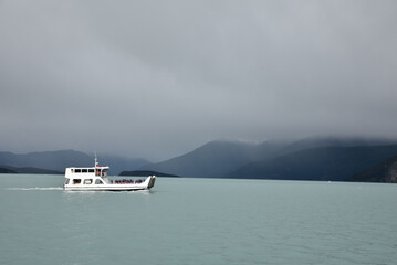 Excursion sur le Lago argentino en Patagonie. Argentine
