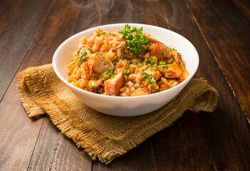 Arroz con pulpo
