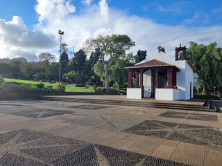 Obraz premium church on madeira island portugal