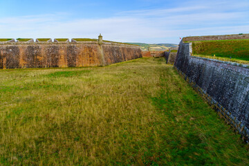 Moat of Fort George historic fortress