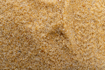 Close up photo of beach sand texture