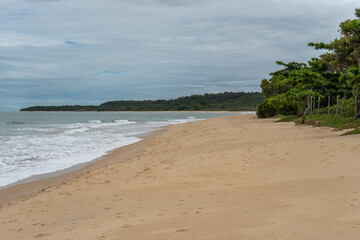 Trancoso beach in Bahia Brazil