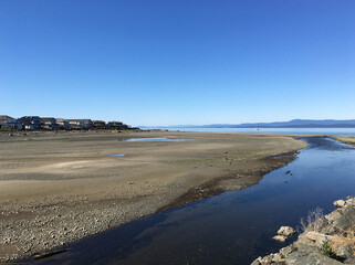 French Creek Harbour in Parksville on the East Coast of Vancouver Island, British Columbia, Canada