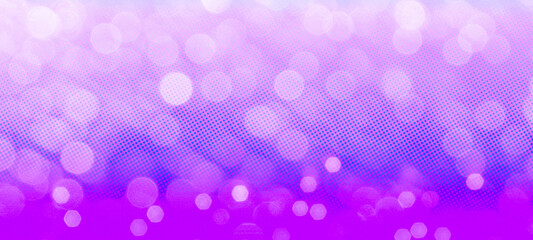 Panorama defocused bokeh background for holiday, party, christmas, banners, posters, events, advertising, and graphic design works with copy space
