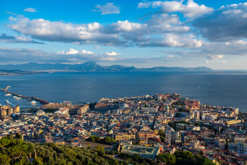 Obraz premium Campania, Napoli, Sorrento.