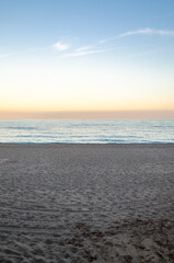 Fototapeta premium Mediterranean beach in Fuengirola, Spain