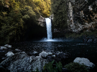 Waterfall in Takamaka, La Reunion © Kristoffer