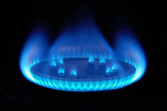 Burning gas, gas stove burner