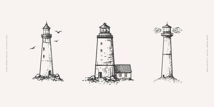 How to Draw a Lighthouse - Really Easy Drawing Tutorial