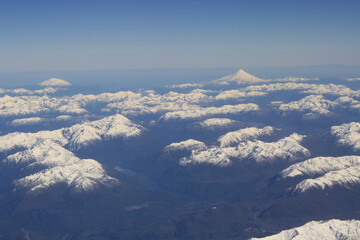 Obraz premium snow covered mountains