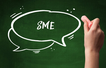 Hand drawing abbreviation concept