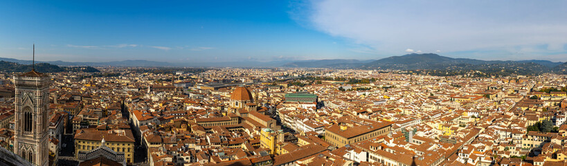Fototapeta premium Panorama of Florence, Italy