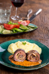 german meat roulade