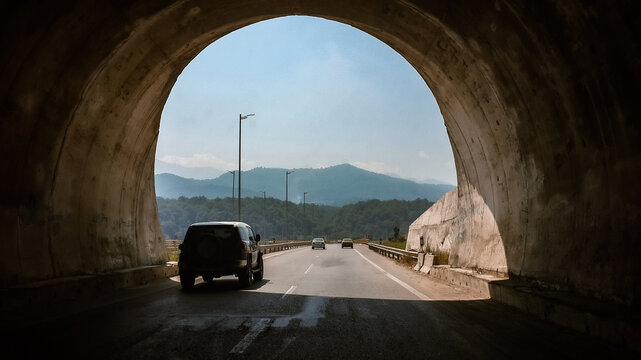 When you travel by road from Tehran to the north of Iran, i.e. the city of Chalus, you come across this beautiful road with full of energy. 