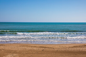Beach of Oropesa del Mar, Spain
