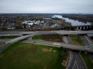 Aerial Drone of Trenton New Jersey