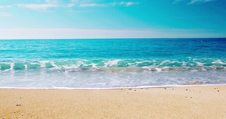 beautiful tropical sea and sandy beach - Powered by Adobe