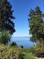 Qualicum Bay on the East Coast of Vancouver Island in  British Columbia, Canada