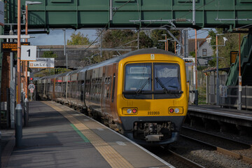 electrified railway station uk