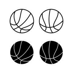 Basketball icon vector for web and mobile app. Basketball ball sign and symbol