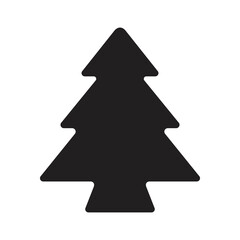christmas tree icon vector logo symbol santa claus plant wood forest character cartoon illustration doodle clip art design