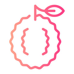 durian gradient icon