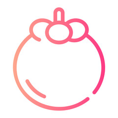 mangosteen gradient icon