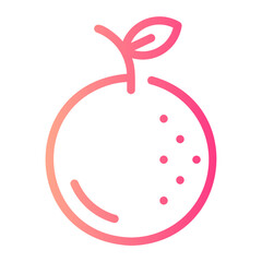 orange gradient icon