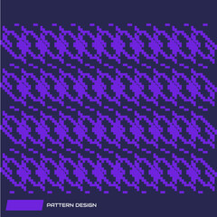 purple color abstract pixel pattern design vector suitable for team jersey t-shirt design pattern or as bangraund