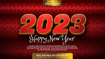 Happy New Year Text Effect