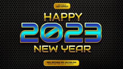 Happy New Year Text Effect