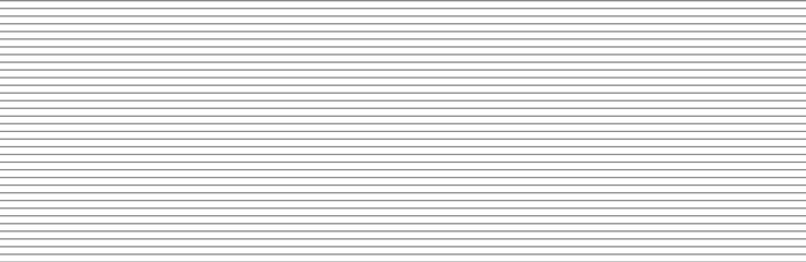 Fototapeta premium Horizontal lines pattern on white background. Straight lines pattern for backdrop and wallpaper template. Realistic lines with repeat stripes texture. Simple geometric background, vector illustration