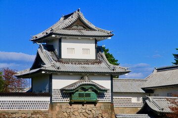 Fototapeta premium 石川門・金沢城（石川県・金沢市）