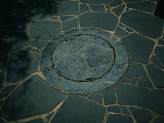 Stone pavement