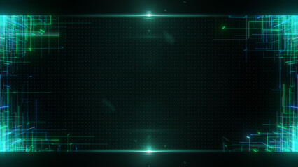 クールなデジタルの背景素材