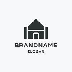 Real estate logo icon design template vector illustration